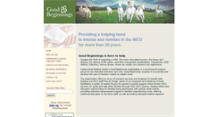 Desktop Screenshot of goodbeginnings-csmc.org
